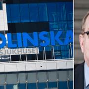 Nya Karolinska Solna, Torbjörn Rosdahl. Arkivbilder.