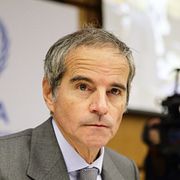IAEA:s chef Rafael Grossi.