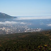 Vy över staden Jalta på Krym. Alexander Zemlianichenko / Ap