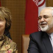 EU:s Catherine Ashton och Irans Mohammad Javad Zarif.