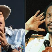 Pharrell Williams och Marvin Gaye