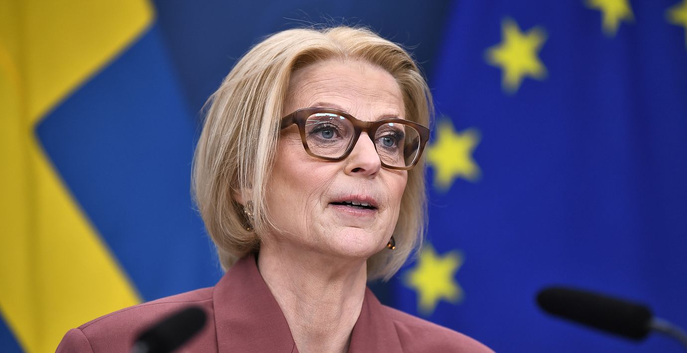 Finansminister Elisabeth Svantesson (M).