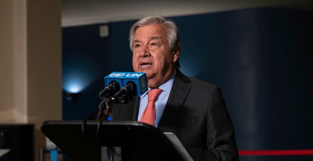 António Guterres. Yuki Iwamura / AP