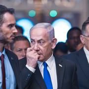 Israels premiärminister Benjamin Netanyahu träffar amerikanska senatorer på onsdagen. 