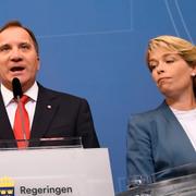 Stefan Löfven och Annika Strandhäll.