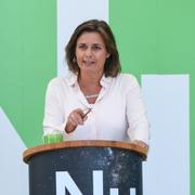 Miljöpartiets språkrör Isabella Lövin.