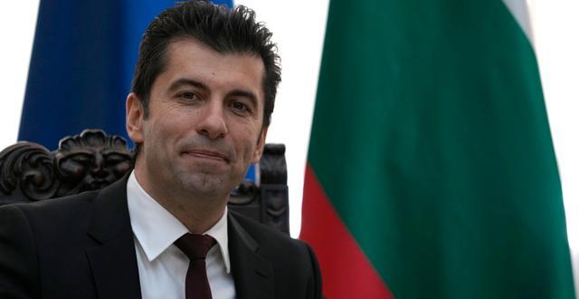 Bulgariens premiärminister Kiril Petkov. Darko Vojinovic / AP