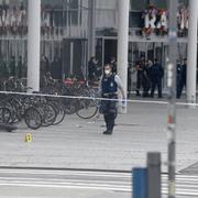 Bild från polisens insats. 