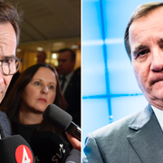 Ulf Kristersson (M) och Stefan Löfven (S)