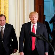 Stefan Löfven/Donald Trump.