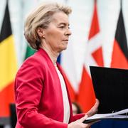 EU-kommissionens ordförande Ursula von der Leyen.