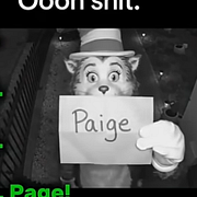 Paige-klippet med Katten i hatten, som startade de senaste veckornas trend.