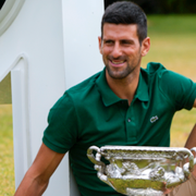 Novak Djokovic och Steffi Graf.