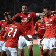 Benfica jublar.