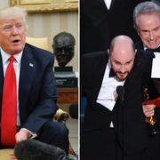 Donald Trump tycker att misstaget med att blanda ihop vinnarna på Oscarsgalan var oglamouröst.