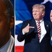 Ben Carson / Donald Trump och Mike Pence