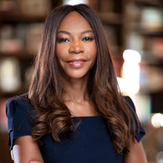 Dambisa Moyo år 2019/Kontorsbyggnad i Berlin.