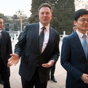 Musk träffade dåvarande premiärministern Li Keqiang i samband med invigningen av Teslafabriken 2019. 