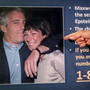 Jeffrey Epstein och hans kumpan Ghislaine Maxwell.