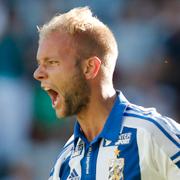 Robin Söder i IFK Göteborgs-tröjan 2014.