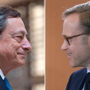 Mario Draghi, Jens Weidmann.