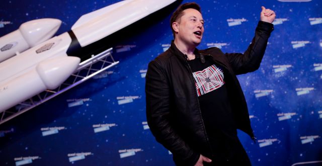 Arkivbild. Elon Musk. Hannibal Hanschke / AP