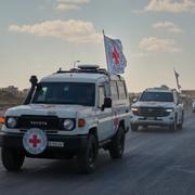ICRC-fordon. Illustrationsbild.