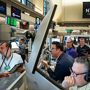 Optionshandlare på Wall Street.