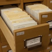 Dialektarkivet på Institutet för språk och folkminnen.