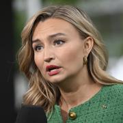 Kristdemokraternas partiledare Ebba Busch.