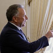 Witkoff och Putin under onsdagens möte. 