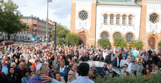 Demonstration mot antisemitism i Malmö 2014. Stig-Åke Jönsson / TT / TT NYHETSBYRÅN