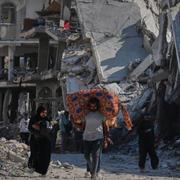 Stora delar av Gaza ligger i ruiner efter det två år långa kriget.