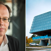 Håkan Ericsson, vd Postnord. Postnords huvudkontor i Solna. 