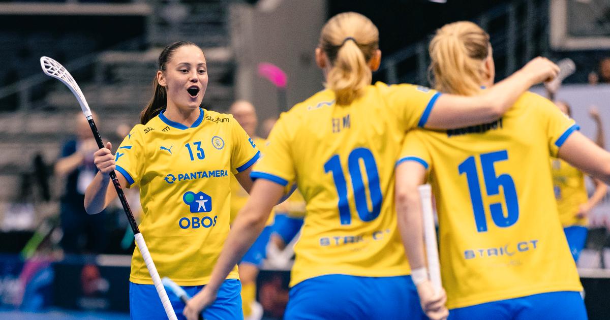 VMguld i innebandy trots svenskt jätteras i finalen