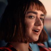 Maisie Williams. Bild från en reklamfilm.