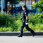 Arkivbild från polisens utredning i Västerås.