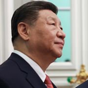 Kinas Xi Jinping och Rysslands Vladimir Putin.