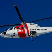 Helikopter från Sjöfartsverket. Arkiv.