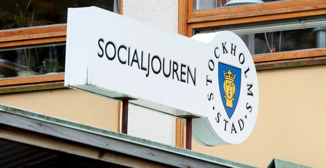 Socialjouren på Södermalm i Stockholm. Bertil Ericson/TT