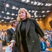 Förbundsordförande för Centerpartiets Ungdomsförbund Caroline von Seth.