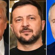 Trump / Zelenskyj / Putin.