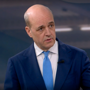 Fredrik Reinfeldt i SVT:s Aktuellt.