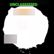 Bilden visar en båt som träffas av en amerikansk drönare på lördagen.