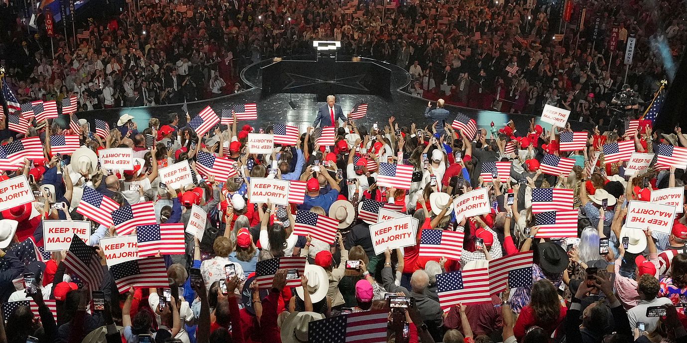 Republikanernas konvent i Dallas, 10 september.