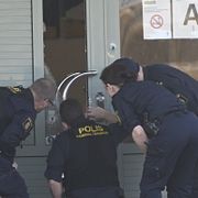 Polisarbetet i samband med dådet på Risbergskaskolan i Örebro förra året.