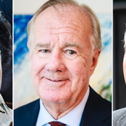 Antonia Ax:son Johnson, Stefan Persson och Melker Schörling.