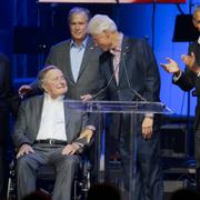 Jimmy Carter, George H W Bush, George W Bush, Bill Clinton och Barack Obama. 