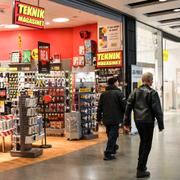 En teknikmagasinet-butik i Stockholm.
