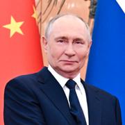 Vladimir Putin och Xi Jinping.